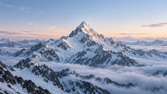 White Peak — Laptop Wallpaper wallpaper