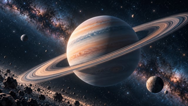 Saturn Rings — Laptop Wallpaper wallpaper