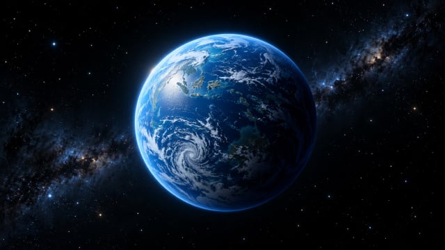 Sapphire Planet — Desktop Wallpaper wallpaper
