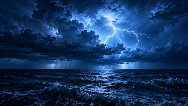 Thunderstorm Horizon — Desktop Wallpaper wallpaper