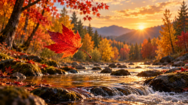 Autumn Maple — Desktop Wallpaper wallpaper