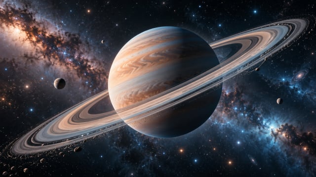 Saturn Rings — Desktop Wallpaper wallpaper