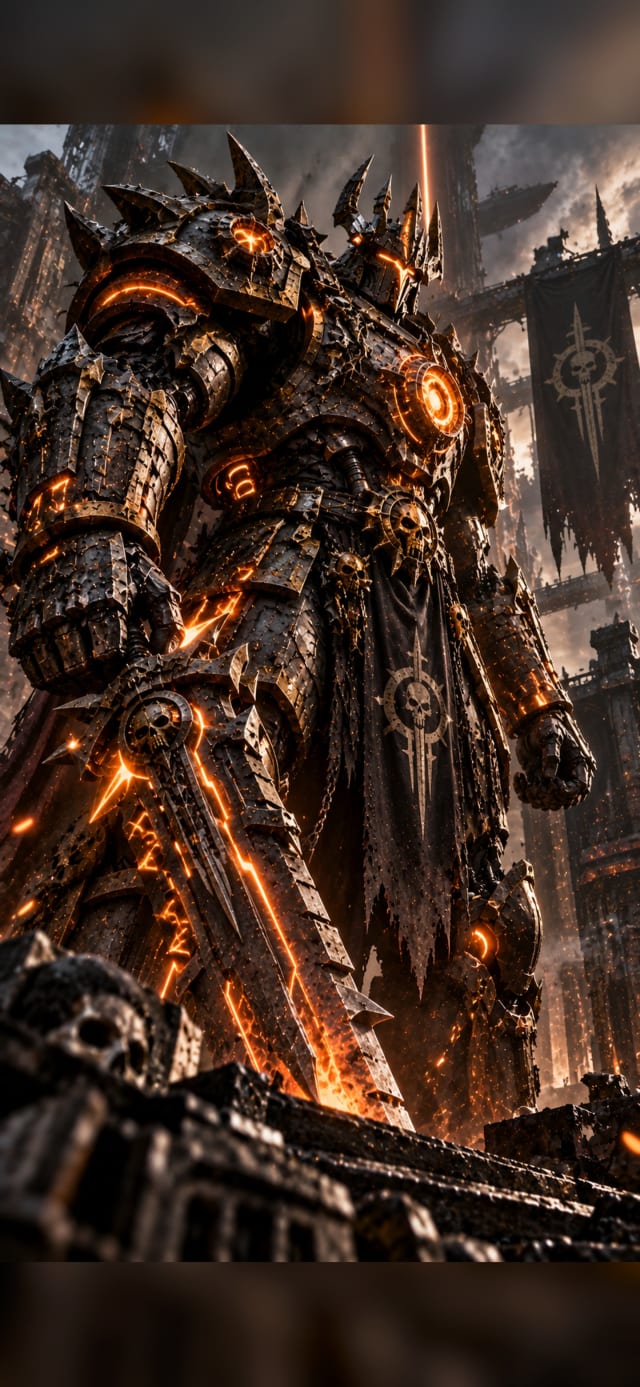 Iron Warlord - 3D Enemy Character Wallpaper wallpaper