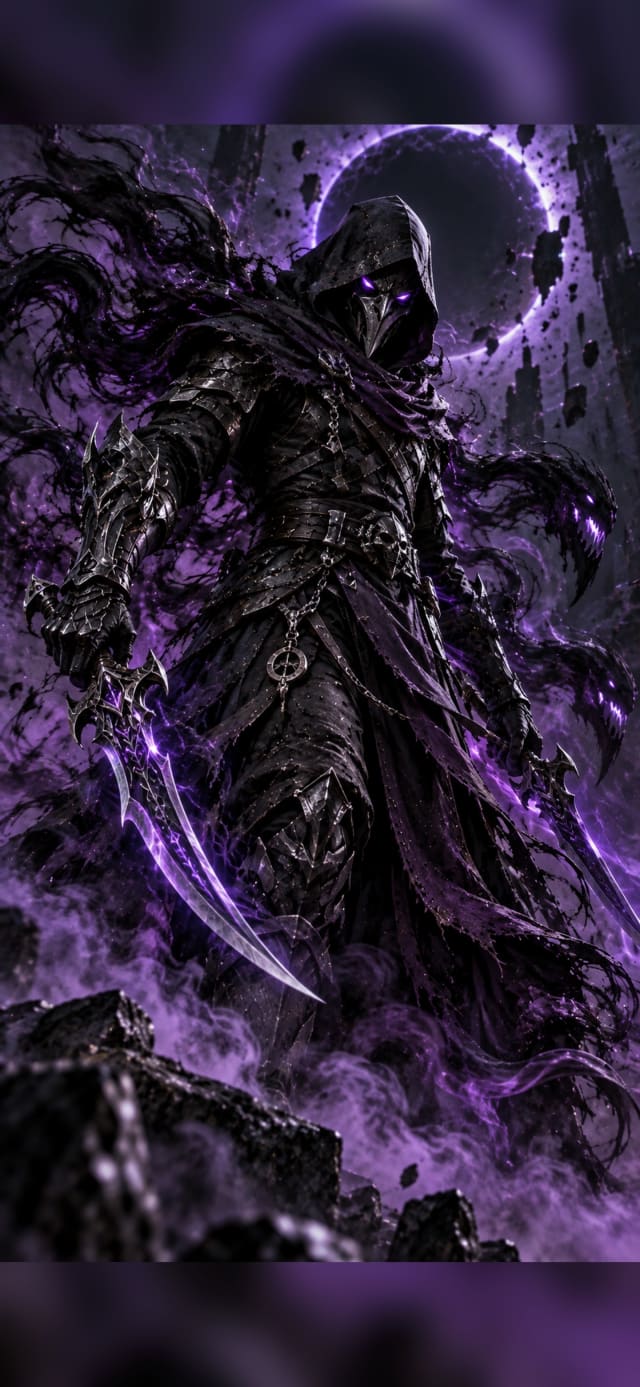 Void Assassin - 3D Enemy Character Wallpaper wallpaper