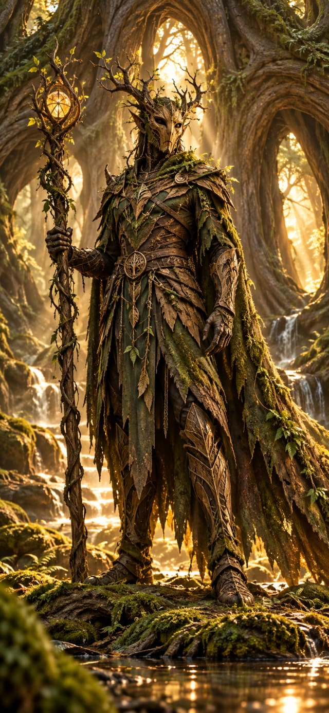 Hollowwood Warden — Original Enemy Character Wallpaper wallpaper