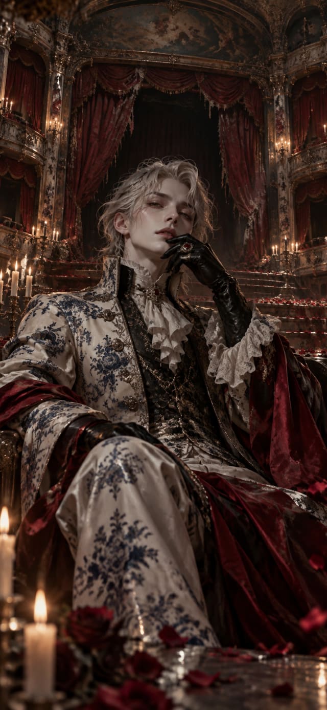 Porcelain Marionettist — Original Enemy Character Wallpaper wallpaper