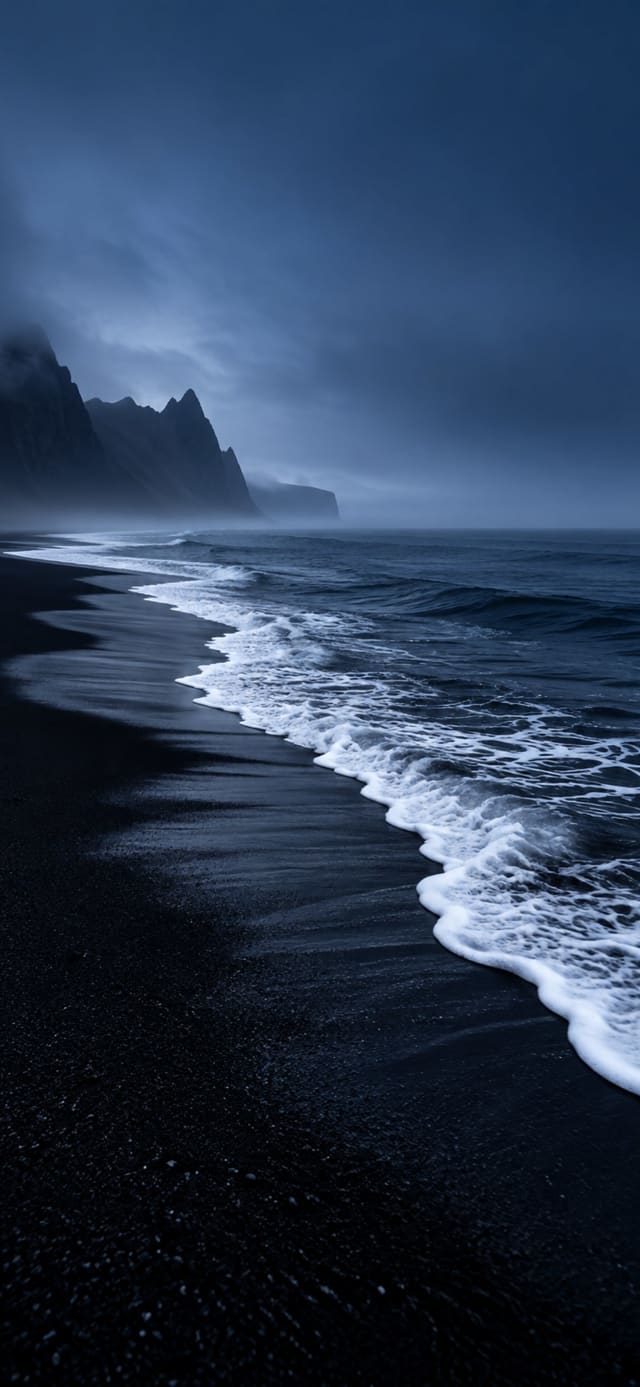 Silver Breaker — Black Shore wallpaper