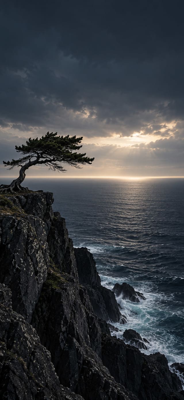 Little Pine — Snowline wallpaper