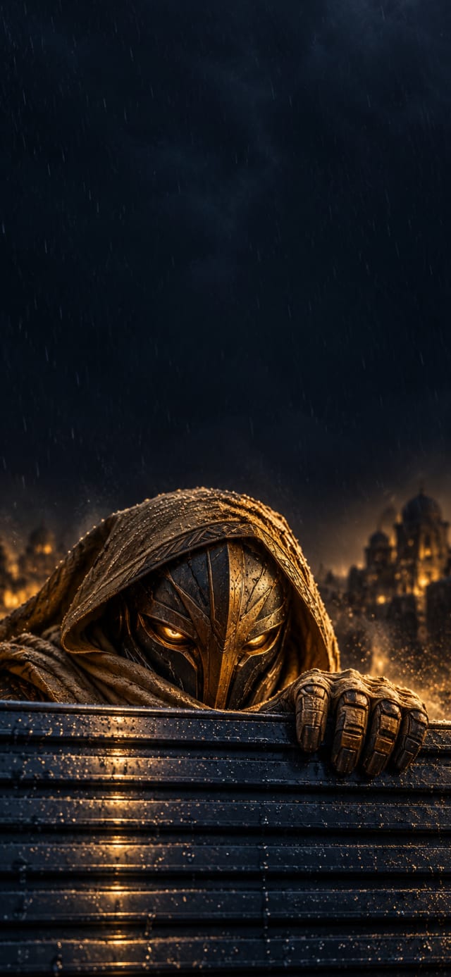 Golden Guardian Lock Screen wallpaper