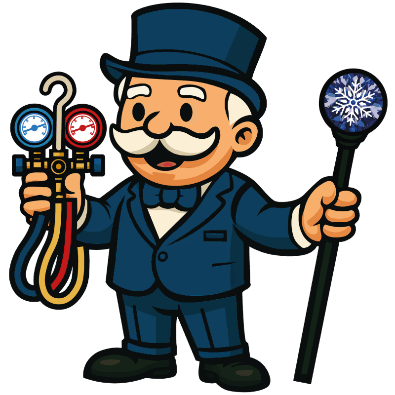 Sapphire HVAC Solutions mascot