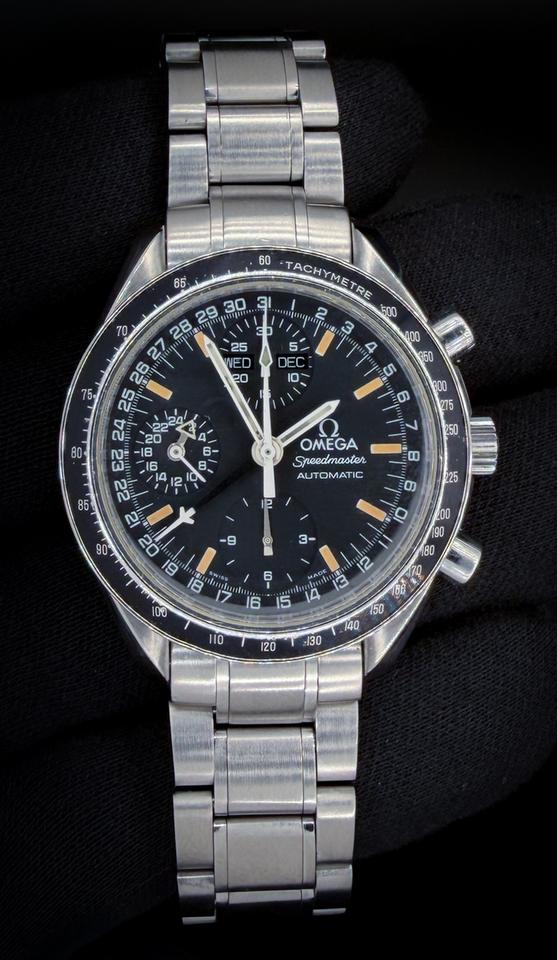 Omega Speedmaster Day Date "Tropical" Vintage w Box & Book