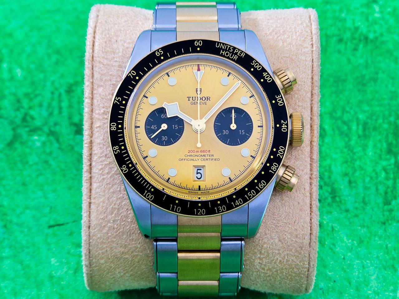 Tudor Black Bay Chrono Two Tone Steel &amp; Gold 41mm Ref 79363N-0007