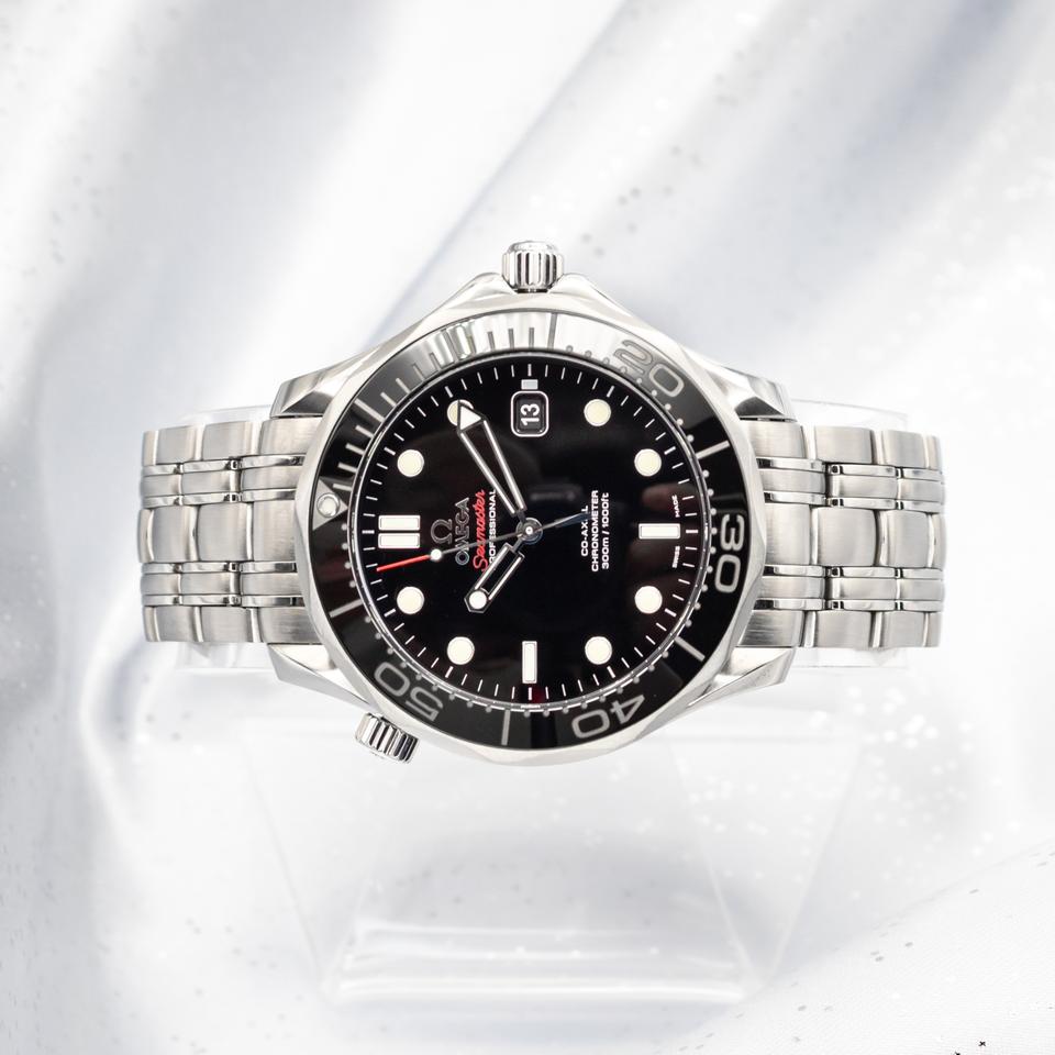 Omega Seamaster Diver 300 M 2017 41mm Black Dial Box Papers 212.30.41.20.01.003