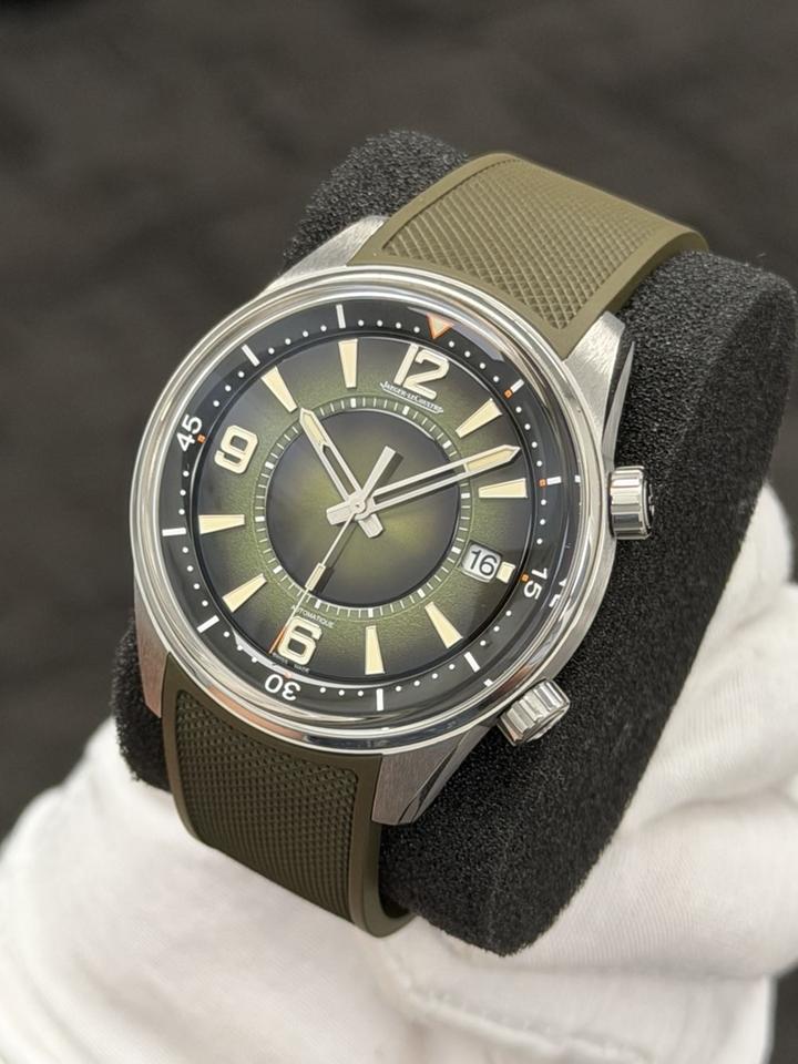 Jaeger-LeCoultre Polaris Date Green Dial In Stock Box &amp; Papers Mint Condition 2022