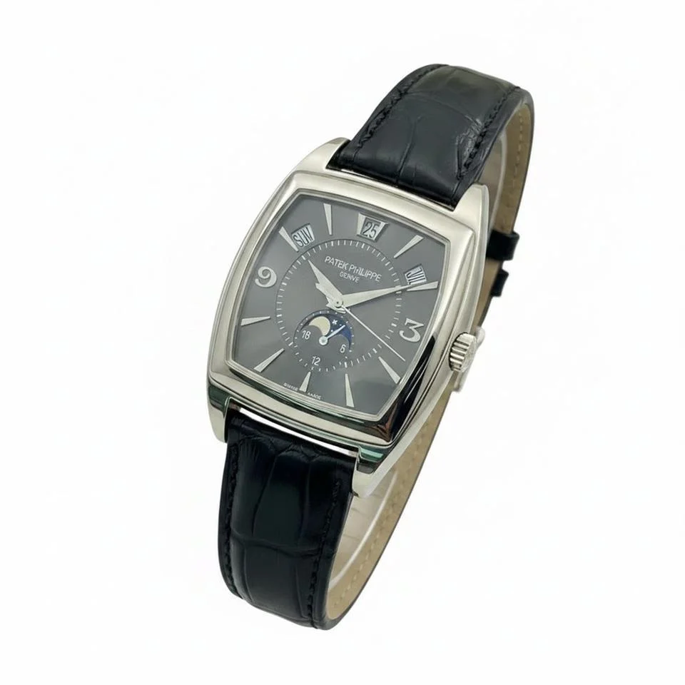 Patek Philippe Gondolo Annual Calendar 18k White Gold Men's Watch 5135G-010