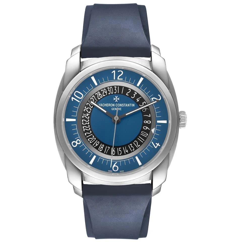 Vacheron Constantin Quai de l'Ile Date Blue Dial Steel Mens Watch 4500S — photo 3