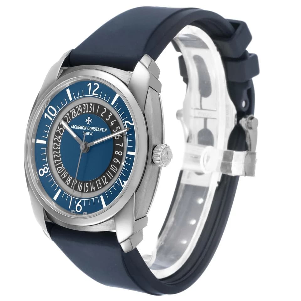 Vacheron Constantin Quai de l'Ile Date Blue Dial Steel Mens Watch 4500S — photo 5