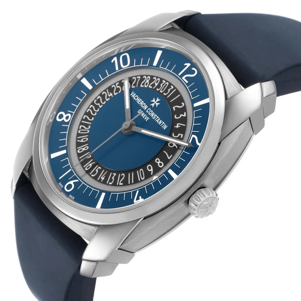 Vacheron Constantin Quai de l'Ile Date Blue Dial Steel Mens Watch 4500S — photo 7