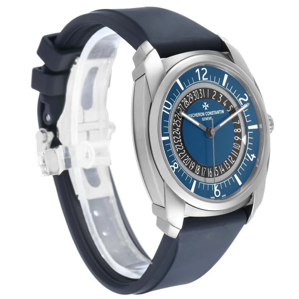 Vacheron Constantin Quai de l'Ile Date Blue Dial Steel Mens Watch 4500S — photo 8