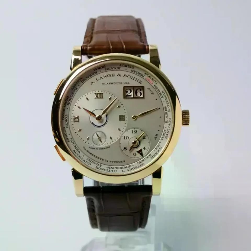 A. Lange &amp; Söhne Lange 1 Time Zone 136.021 limited edition of 100 yellow gold — photo 3