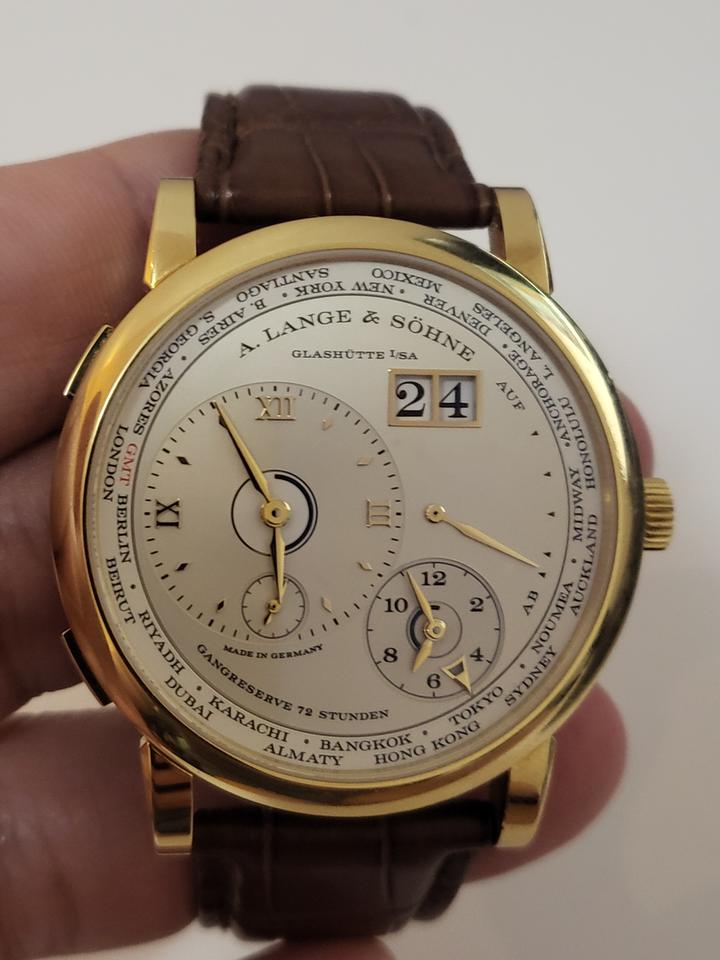 A. Lange &amp; Söhne Lange 1 Time Zone 136.021 limited edition of 100 yellow gold — photo 8