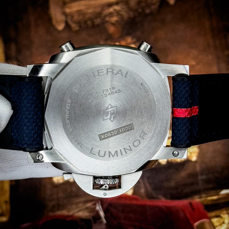 Panerai Luminor Luna Rossa Chrono Luna Rossa Pam01303 Pam 1303 Limited Edition sunburst blue dial — photo 15