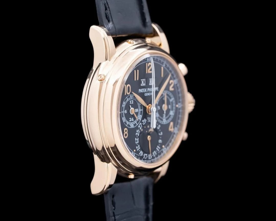 Patek Philippe Perpetual Calendar Chronograph 5004R Black Dial Perpetual Calendar Split Chronograph 18K Rose Gold — photo 2