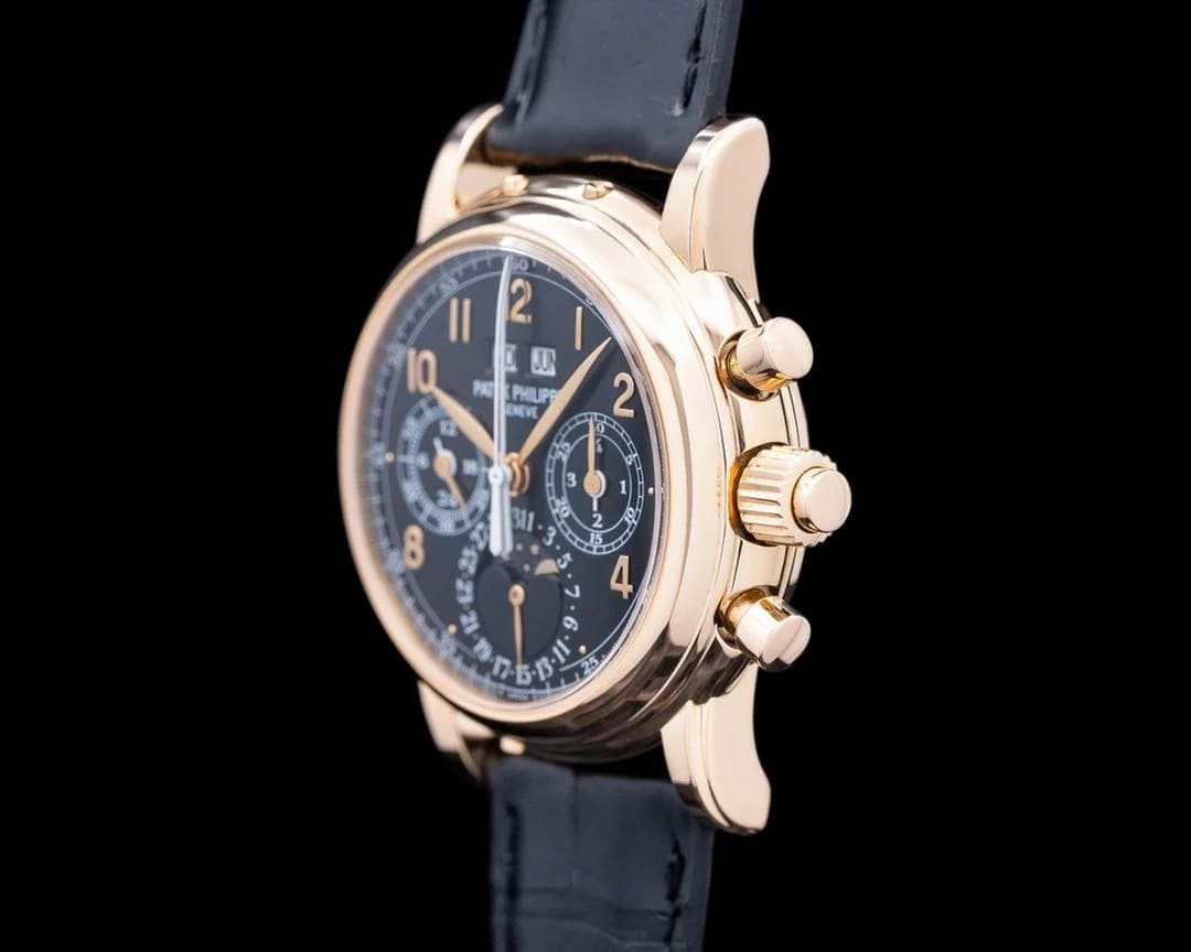 Patek Philippe Perpetual Calendar Chronograph 5004R Black Dial Perpetual Calendar Split Chronograph 18K Rose Gold — photo 3