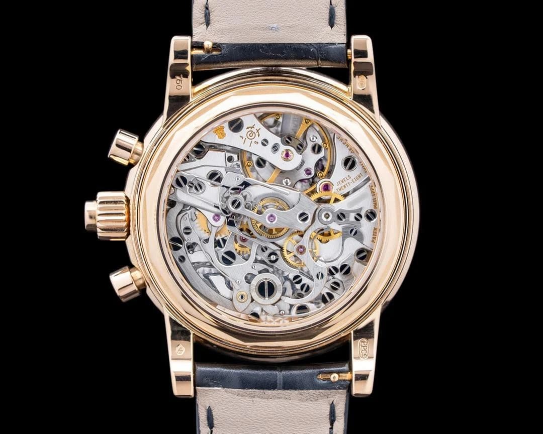 Patek Philippe Perpetual Calendar Chronograph 5004R Black Dial Perpetual Calendar Split Chronograph 18K Rose Gold — photo 4