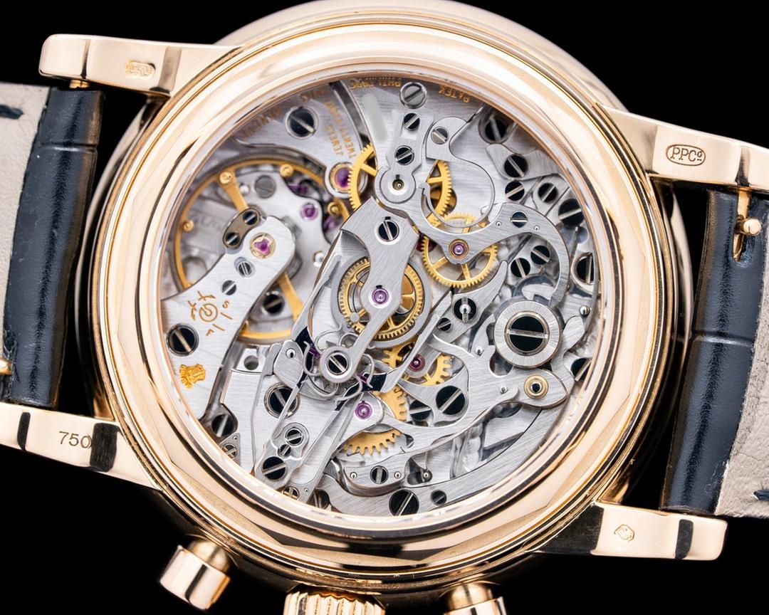 Patek Philippe Perpetual Calendar Chronograph 5004R Black Dial Perpetual Calendar Split Chronograph 18K Rose Gold — photo 6