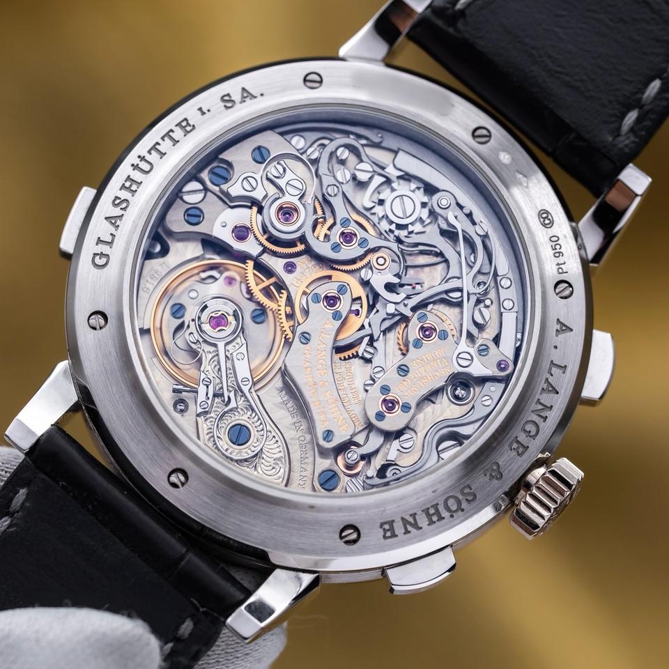 A. Lange &amp; Söhne Datograph Up/Down Platinum 41mm Black Dial 405.035 - Complete Set Complete Set — photo 5