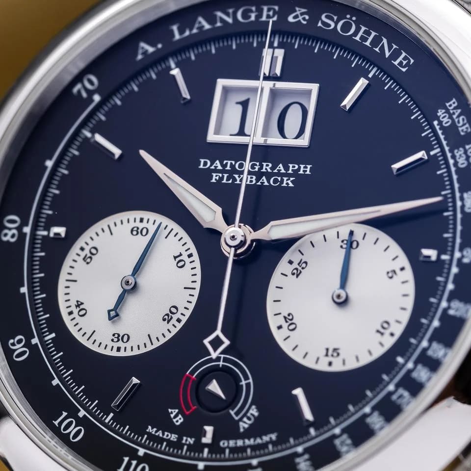 A. Lange &amp; Söhne Datograph Up/Down Platinum 41mm Black Dial 405.035 - Complete Set Complete Set — photo 13