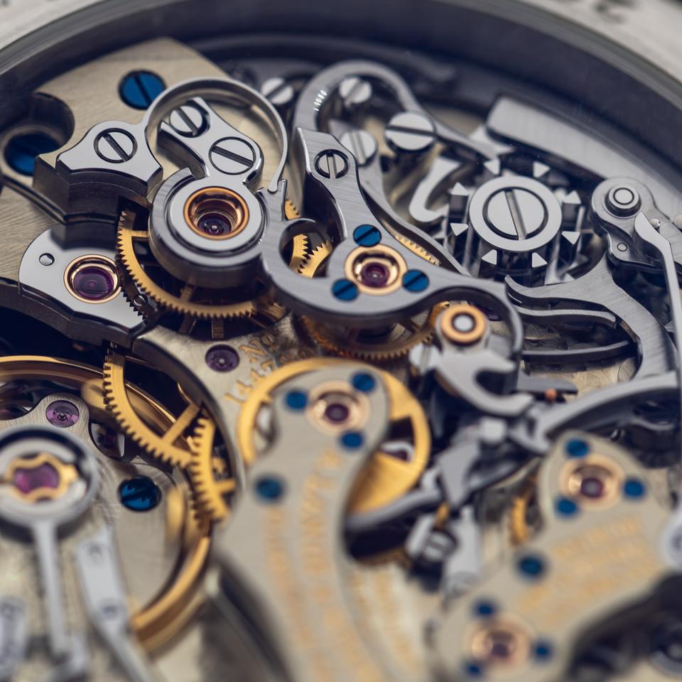 A. Lange &amp; Söhne Datograph Up/Down Platinum 41mm Black Dial 405.035 - Complete Set Complete Set — photo 16