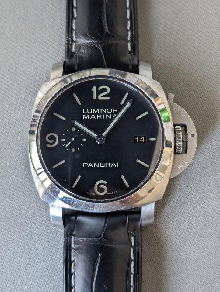 Panerai Luminor Marina 1950 3 Days Automatic PAM312 With Box &amp; Papers — photo 3