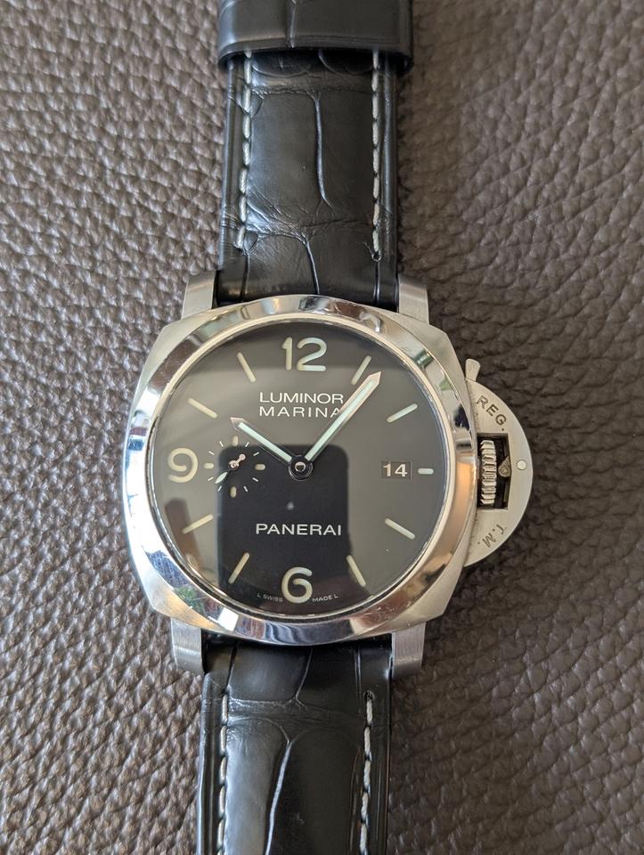 Panerai Luminor Marina 1950 3 Days Automatic PAM312 With Box &amp; Papers — photo 9