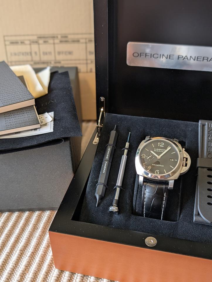 Panerai Luminor Marina 1950 3 Days Automatic PAM312 With Box &amp; Papers — photo 15