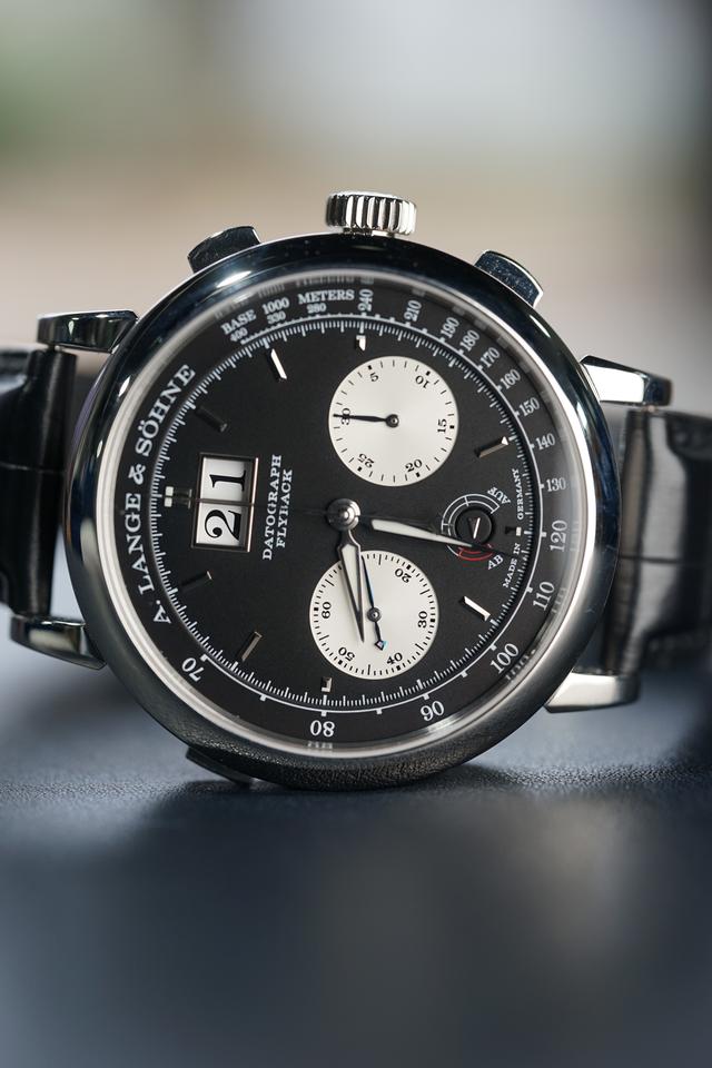 A. Lange &amp; Söhne Datograph UP/DOWN Black Dial Silver Subdials — photo 3