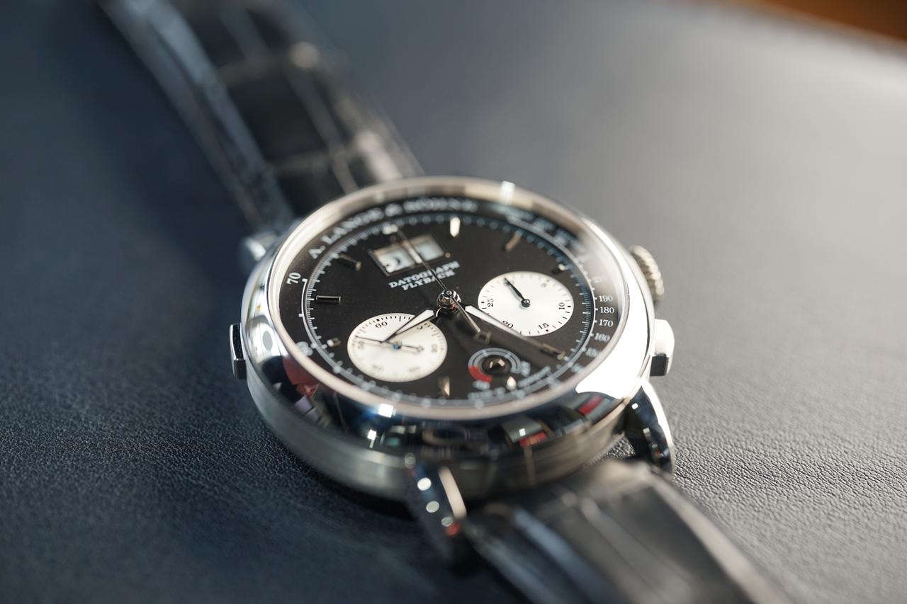 A. Lange &amp; Söhne Datograph UP/DOWN Black Dial Silver Subdials — photo 4