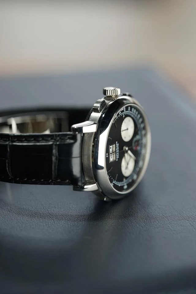 A. Lange &amp; Söhne Datograph UP/DOWN Black Dial Silver Subdials — photo 5