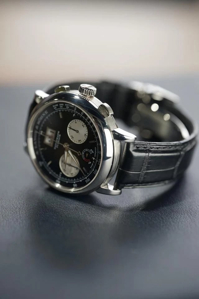 A. Lange &amp; Söhne Datograph UP/DOWN Black Dial Silver Subdials — photo 7