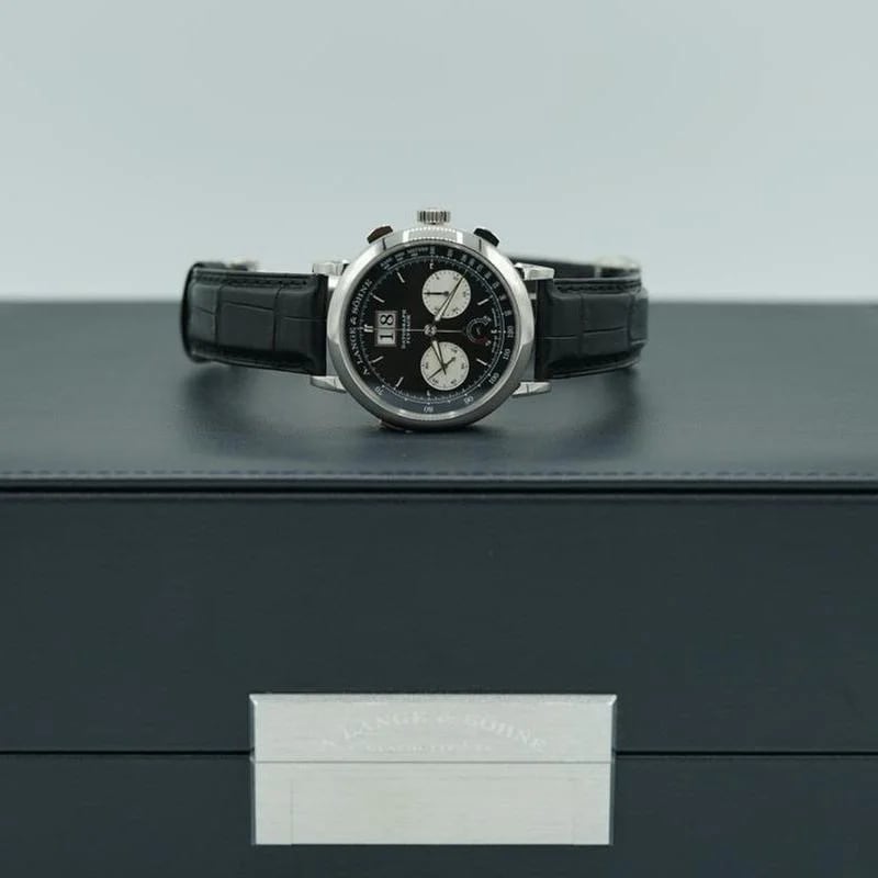 A. Lange &amp; Söhne Datograph UP/DOWN Black Dial Silver Subdials — photo 8
