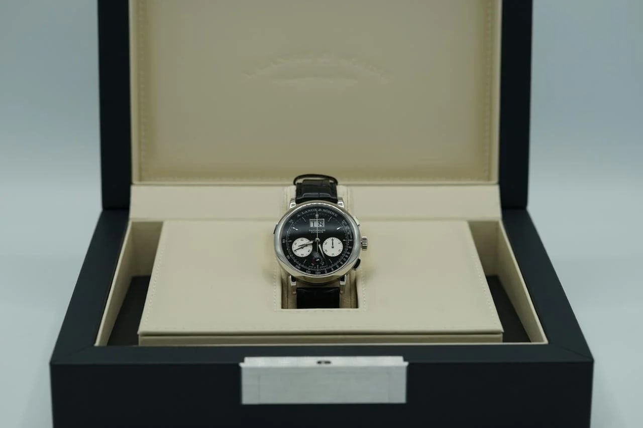 A. Lange &amp; Söhne Datograph UP/DOWN Black Dial Silver Subdials — photo 9