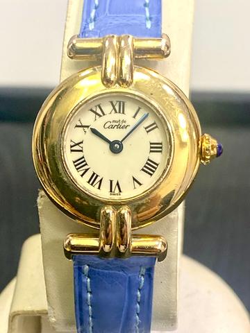 Cartier Colisee Vermeil 590002 with Papers