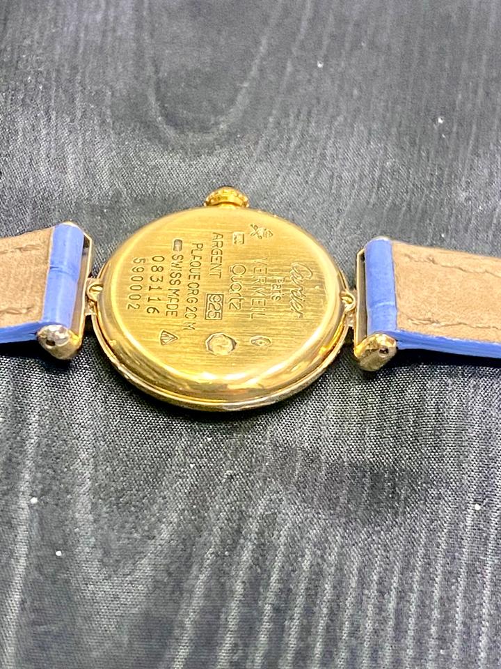 Cartier Colisee Vermeil 590002 with Papers — photo 11