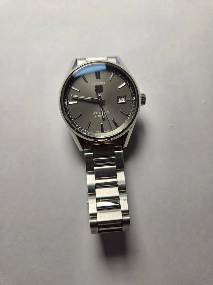 TAG Heuer Carrera Calibre 5 Grey Immaculate condition