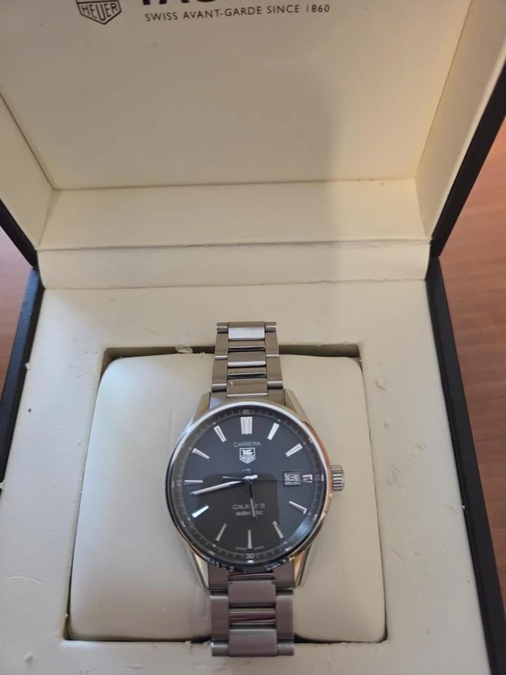 TAG Heuer Carrera Calibre 5 Grey Immaculate condition — photo 5