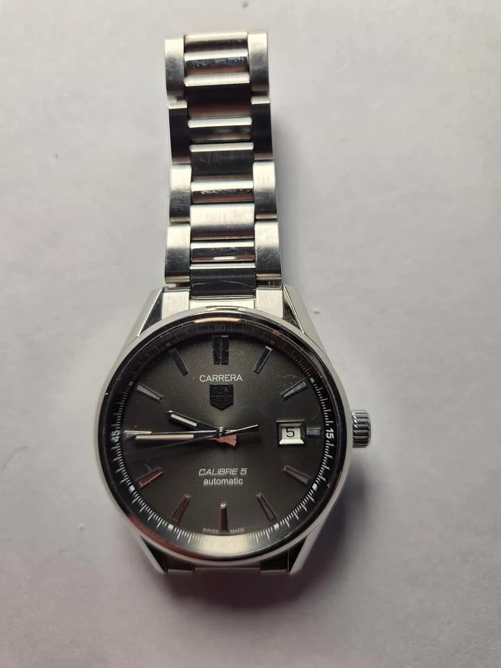 TAG Heuer Carrera Calibre 5 Grey Immaculate condition — photo 9