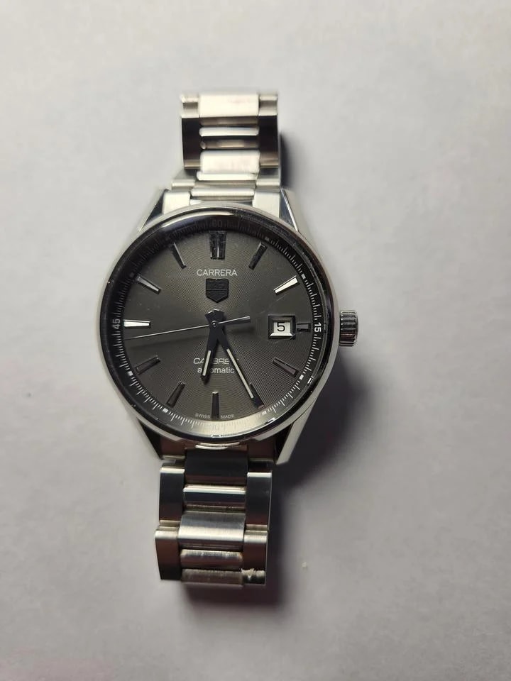 TAG Heuer Carrera Calibre 5 Grey Immaculate condition — photo 10