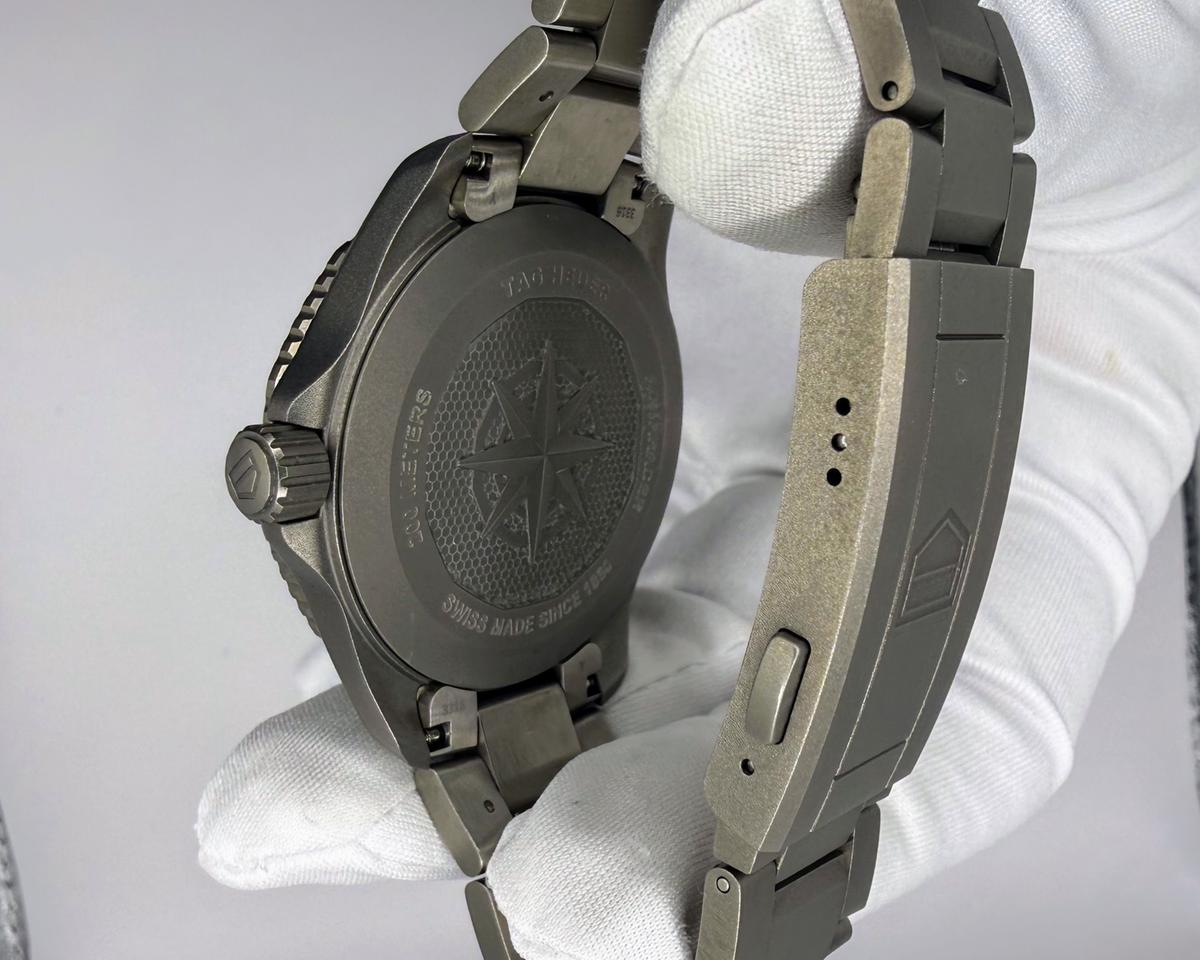 TAG Heuer Aquaracer Professional 200 Solargraph Mint | Nov2025 TAG Aquaracer Solargraph Titanium | Full Set — photo 8