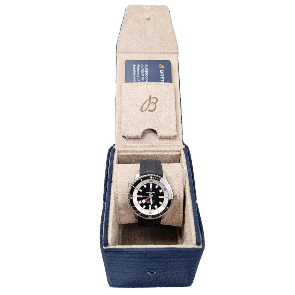 Breitling Superocean 42 Automatic 42 Black Dial Stainless Steel Watch — photo 2